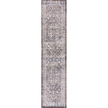 Boho Cottage Medallion Area Rug